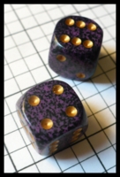 Dice : Dice - 6D Pipped - Purple Chessex Speckled Huricane - Ebay Jan 2010
